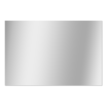 Miroir bord polis 90x60cm